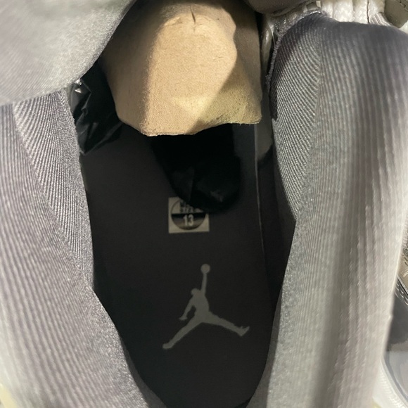 Jordan 11s Cool Gray and White Sneakers - Picture 6 of 8